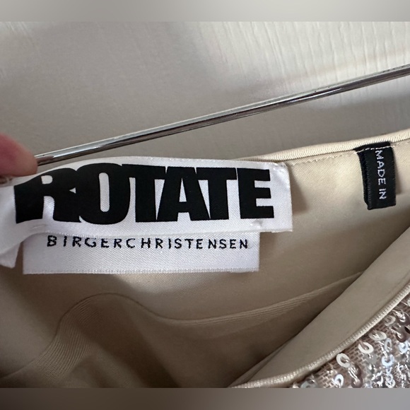 ROTATE BIRGER CHRISTENSEN
London sequin-embellished Mini Skirt - Picture 3 of 7